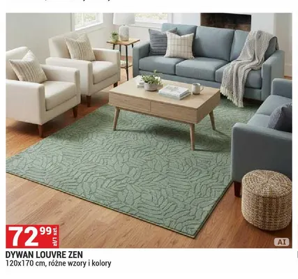 Dywan Louvre Zen 120x170 cm promocja w Merkury Market