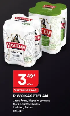 Piwo Jasne Pełne, Niepasteryzowane promocja w Chorten