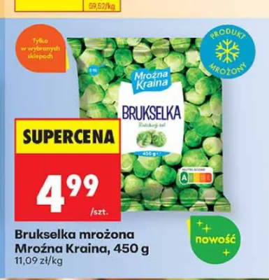 Brukselka mrożona Mroźna Kraina promocja w Biedronka