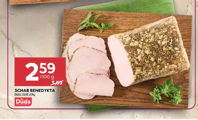 Schab Benedykta Duda promocja w Stokrotka