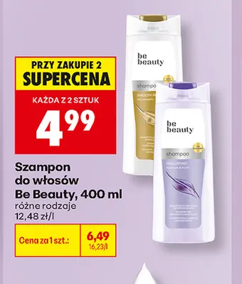 Szampon do włosów Be Beauty promocja w Biedronka