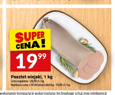 Pasztet wiejski Białecki Wędzarnia promocja w Twój Market