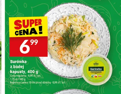 Surówka z białej kapusty Białecki Kuchnia promocja w Twój Market