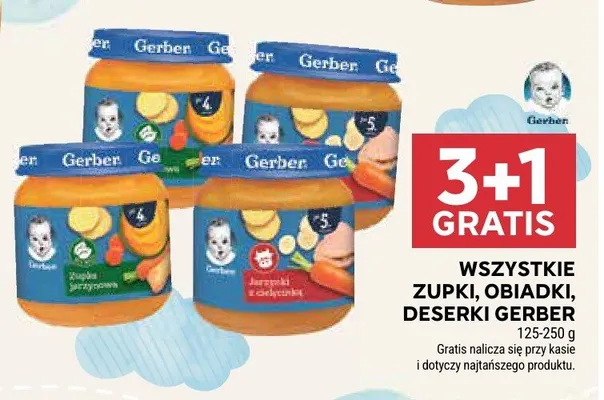 Zupki Gerber promocja w Stokrotka