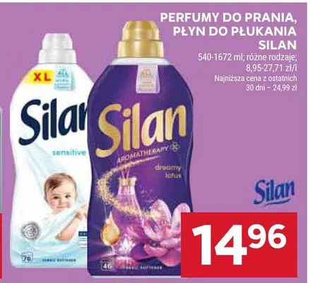 Perfumy do prania Silan promocja w Stokrotka