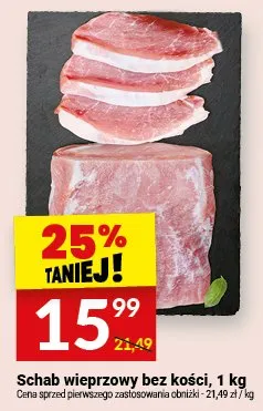 Schab wieprzowy bez kości promocja w Twój Market