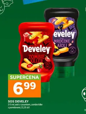 Sos Develey zombie killer z pomidorami promocja w Stokrotka