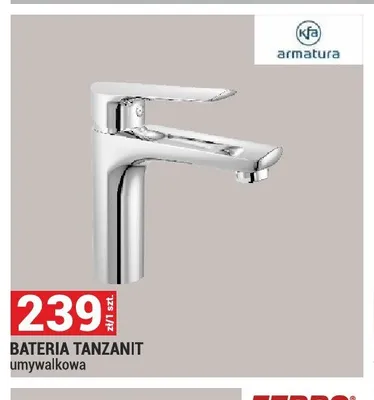 Bateria umywalkowa KFA Armatura Tanzanit promocja w Merkury Market