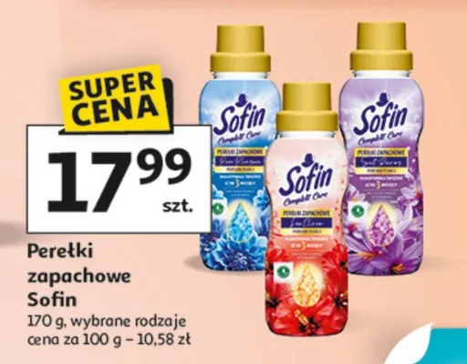 Perełki zapachowe wybrane rodzaje promocja w Auchan
