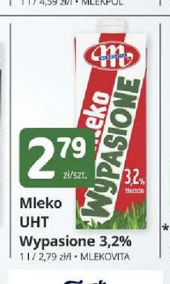 Mleko UHT Wypasione 3,2% promocja w Marketvita