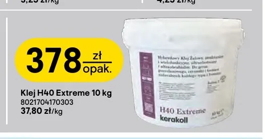 Klej H40 Extreme Kerakoll promocja w Castorama