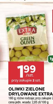 Oliwki zielone drylowane Extra Line promocja w Stokrotka