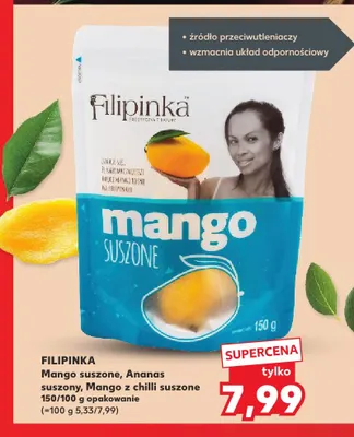 Mango suszone Filipinka promocja w Kaufland