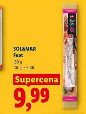 Fuet Sol&Mar promocja w Lidl