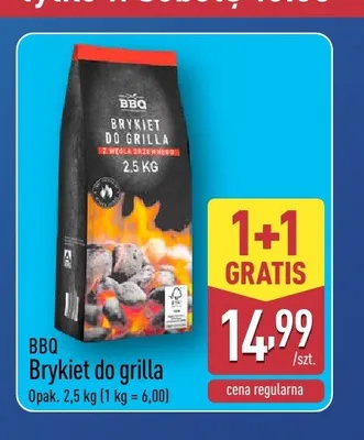 Brykiet do grilla BBQ promocja w Aldi