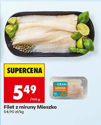 Filet z miruny Mieszko promocja w Biedronka