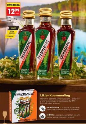 Likier Kuemmerling 3-pak promocja w Biedronka