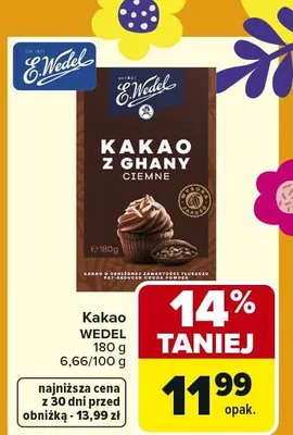 Kakao z Ghany ciemne promocja w Carrefour Market