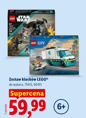 Zestaw klocków LEGO 60451 promocja w Lidl