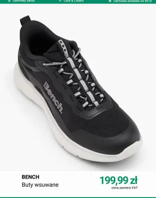 Buty wsuwane Bench promocja w Deichmann