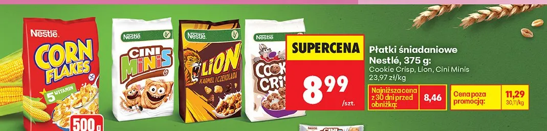 Płatki śniadaniowe Corn Flakes promocja w Biedronka