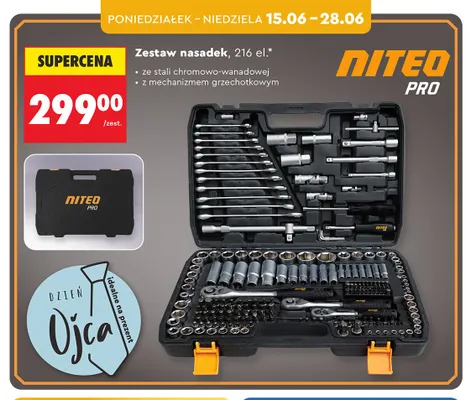 Zestaw nasadek NITEO PRO promocja w Biedronka