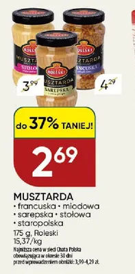 Musztarda stołowa Roleski promocja w Chata Polska