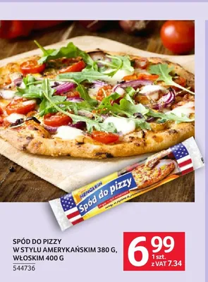 Spód do pizzy w stylu amerykańskim Henglein promocja w Selgros