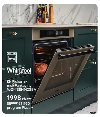 Piekarnik multifunkcyjny Whirlpool WOI4S8HM2SEA promocja w Castorama