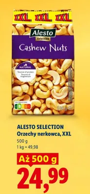 Orzechy nerkowca XXL promocja w Lidl