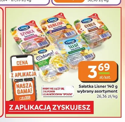 Sałatka Lisner promocja w Społem Częstochowa