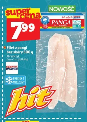 Filet z pangi bez skóry Abramczyk promocja w TOPAZ