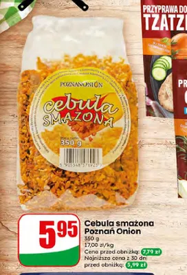 Cebula smażona Poznań Onion promocja w Dino