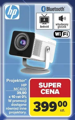 Projektor HP MC400 promocja w Carrefour