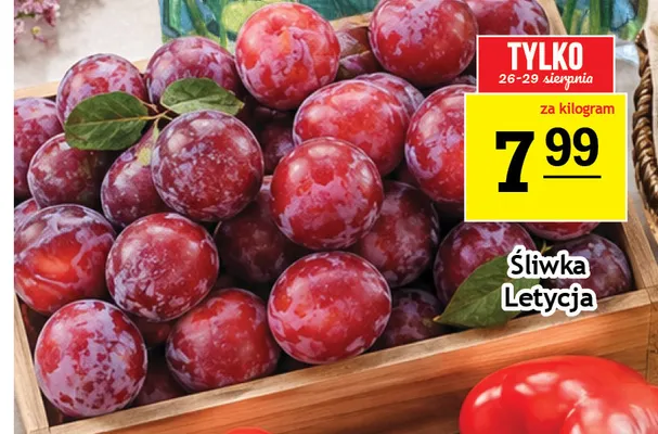 Śliwka Letycja promocja w Gram Market