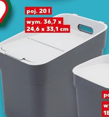 Kosz na odpady poj. 20 l promocja w Kaufland
