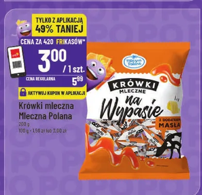 Krówki mleczna Na Wypasie masło promocja w POLOmarket