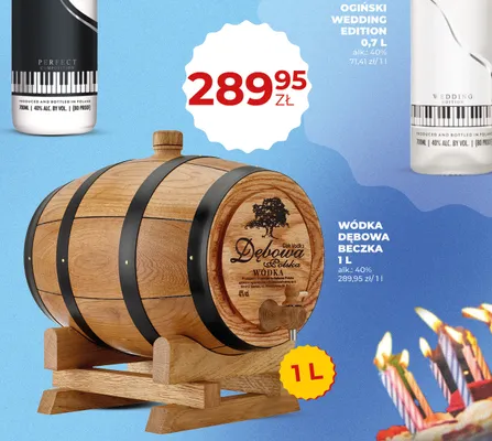 Wódka Dębowa Beczka promocja w Duży Ben