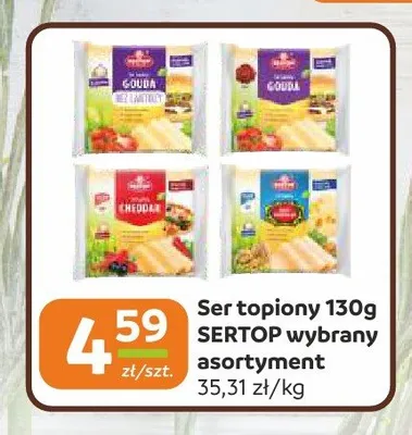 Ser topiony Sertop promocja w Społem Częstochowa