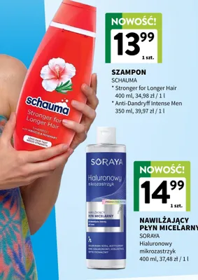 Nawilżający płyn micelarny Hialuronowy mikrozastrzyk promocja w Intermarche