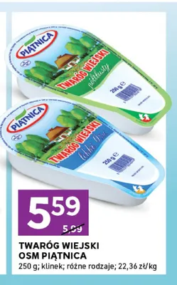 Twaróg wiejski lekki Piątnica promocja w Stokrotka