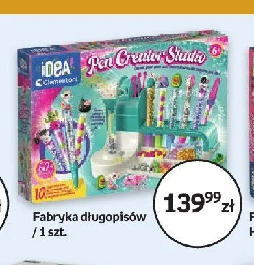 Zestaw kreatywny Fabryka długopisów Clementoni Idea! promocja w Empik