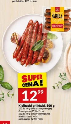 Kiełbaski grillówki Białecki promocja w Twój Market