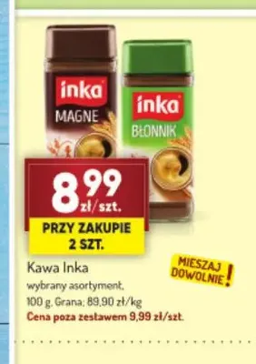 Kawa rozpuszczalna Inka Błonnik promocja w Avita