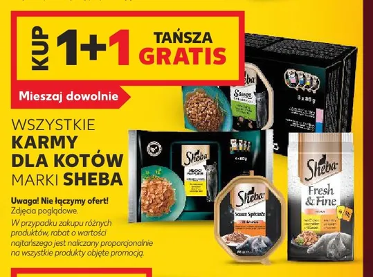 Karmy dla kotów Sheba promocja w Kaufland