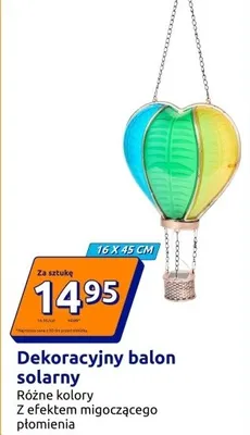 Dekoracyjny balon solarny promocja w Action