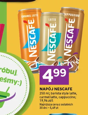 Napój Nescafe Cappuccino promocja w Stokrotka