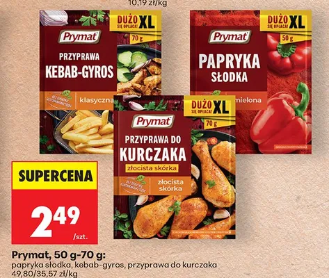 Przyprawa kebab-gyros promocja w Biedronka