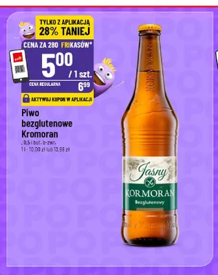 Piwo bezglutenowe Kormoran promocja w POLOmarket