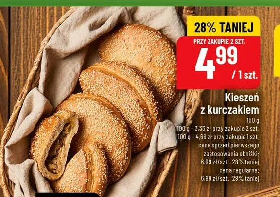 Kieszeń z kurczakiem promocja w POLOmarket